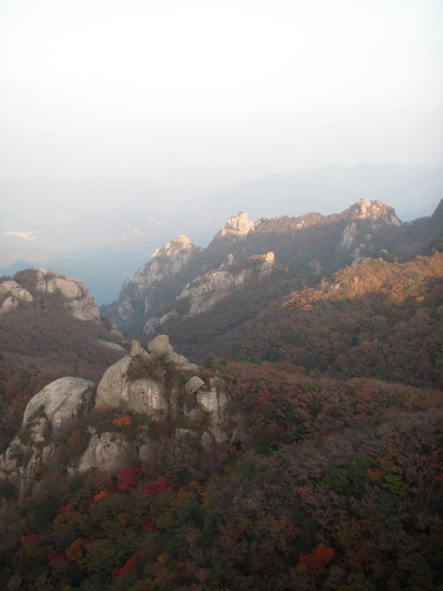 속리산 문장대, 혼자 걸은 능선 사진 11