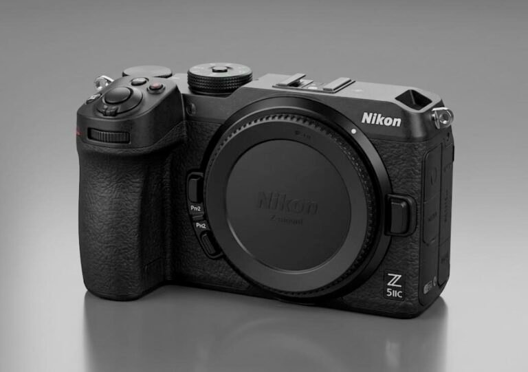 니콘 Z5IIC 루머를 바탕으로 만든 카메라 목업 정면