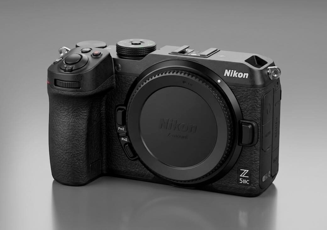 니콘 Z5IIC 루머를 바탕으로 만든 카메라 목업 정면