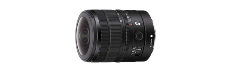 소니 FE 8-14mm F3.5 Fisheye G 렌즈 정면