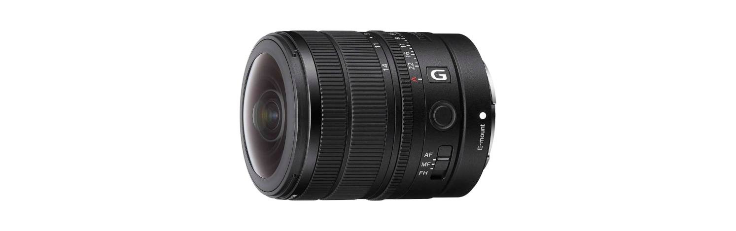 소니 FE 8-14mm F3.5 Fisheye G 렌즈 정면